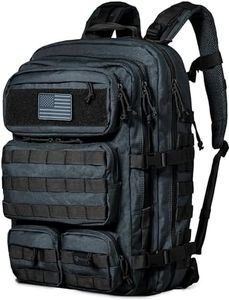 Falko Tactical Backpack for Men and Women 50L Backpack 2.4x Stronger Large Military Molle Rucksack, Bugout Backpack Outdoors