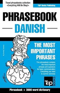 English-Danish phrasebook and 3000-word topical vocabulary: 89