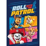 Paw Patrol Kids Fleece Blanket | Roll with the Patrol Design 140 x 100 cm