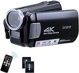 ORDRO 4K Camcorder Video Camera IR 
