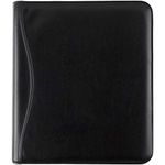 AT-A-GLANCE Faux Leather Undated Starter Set, 7-Ring, 8-1/2" x 11", Folio Size, Black (038-0240-05)