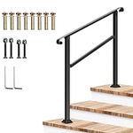 VIVOSUN Outdoor Handrail, 3-4 Step 