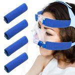 4 Pack CPAP Strap Covers - CPAP Pads Face Cushion Pads Compatible for CPAP Headhand Cover - Reusable and Washable