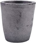 Nisorpa Durable Foundry Silicon Carbide 6KG Graphite Crucibles Cup Furnace Coke Oven Electric Torch Lab Supply Melting Casting Refining Gold Silver Copper Brass Aluminum (#6(750ML))