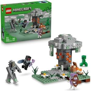 LEGO® Minecraft® The Pale Garden 21586 Brick Building Set - Minecraft Biome Toy for Boys and Girls Aged 7+ - Mothman, Creeper™, Skeleton and Creaking Figures - Gamer Toy Idea for Kids’ Birthdays