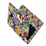 Dzazner HD Printed Full Body Laptop Skin Sticker Vinyl Fits Size Upto 15.6 inches No Residue, Bubble Free - Cartoon Network Graffiti