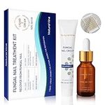 Toenail fungus treatment, Nail fungus treatment for toenail, Nail Fungus Treatment Fungal, Nail Repair Care, Liquid(15ML) and Nail Repair Cream(20G) Kit