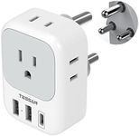 TESSAN South Africa Power Adapter, 