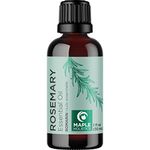 100% Pure Rosemary Oil for Hair Skin and Nails - Maple Holistics Undiluted Rosemary Essential Oil for Diffusers Aromatherapy Beauty and Self Care - Natural Rosemary Oil for Hair Care (30mL)