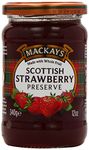 Mackays Strawberry Preserve , (Pack of 6 )