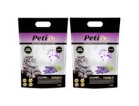 7.6l Petify Lavender Pearls Silica Gel Cat Litter Ultra Hygienic (2 X 3.8l)