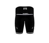 ScudoPro Pro Compression Cycling Short Band Black with reflectives for Men - Size XL