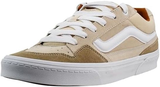 Vans Men's Caldrone Sneaker, Retro Pop Creme Brule Brown, 6.5 US