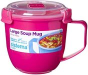 Sistema To Go Collection Soup Mug, Large (Pack of 1), Assorted