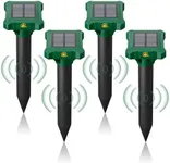 8 Pack Mole Repellent Solar Powered