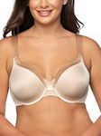 Vanity Fair Women's Illumination Zoned in Support Full Figure Underwire Bra 76338, Rose Beige, 40C