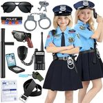 Luucio Police Costume for Girls, Po