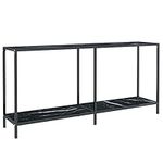 'vidaXL Black Stylish Console Table