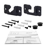 Seayoo 1 Pair of Black Wall Mount Bracket AH96-03064A for Samsung Soundbar HWH750 HW-H750 HW-H450 HW-J355 HWH751 HW-H751 HWJM25 HW-JM25 HWJM45C HW-JM45C HW-JM45C/ZA Soundbar Wall Hooks