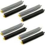 Replacement Parts Accessories for iRobot Roomba 800 900 Series 805 860 870 871 880 890 960 980 985 960 961 964 990 995 Vacuum 4 Sets Multi-Surface Rubber Brush Roller Replacement Parts