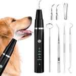 NI-SHEN Dog Plaque Remover for Teeth,Pet Ultrasonic Tooth Cleaner,Teeth Cleaning Kit -Tartar Remover for Teeth Stains for Dogs and Cats (Black)