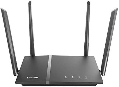 D-Link WiFi Router AC1200 High Power Gigabit Ethernet Dual Band Mesh Wireless Internet for Home Gaming Parental Control Wi-Fi (DIR-1260)