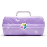 Caboodles On-The-Go Girl Retro Case, Lavender Marble