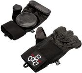 Triple 8 Sliders Longboard Gloves (Black, X-Small)