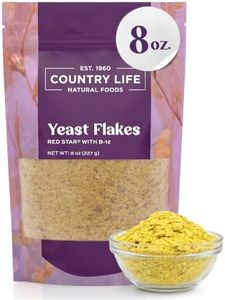 Nutritional Yeast Flakes Red Star with B12 8 Oz