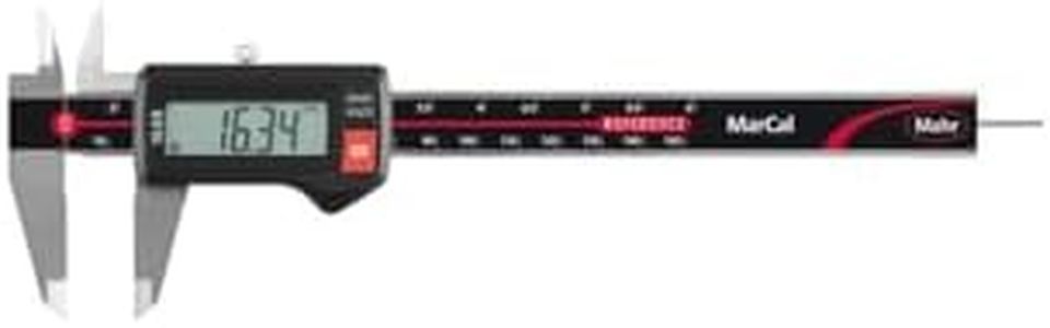 Mahr 4103012 MarCal 16 ER Pied à coulisse numérique sans roue à friction, plage 0-150 mm, tige rectangulaire