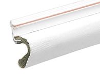 Frost King DS7W/25 Replacement Door Seal for Kerfed Millwork Doors, 1" x 7', White