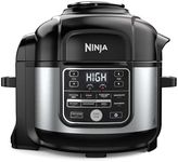 Ninja Foodi 10-in-1 Pressure Cooker & Air Fryer, 6.5 Quart - Stainless Steel Multi-Cooker with Precise Heating - Perfect Holiday Gift & Healthy Fast Cooking (OS300)
