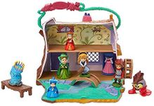 Disney Animators' Littles Sleeping Beauty Aurora Cottage Playset for Kids, Multicolored