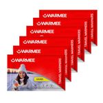 WARMEE Hand Warmers (Pack of 6 Pairs )| Air-Activated Self Heating Warmers | 8+ hours Long-Lasting Heat | Safe, Natural & Disposable Heat Packs for Winter, Travel, Camping & Outdoor Use