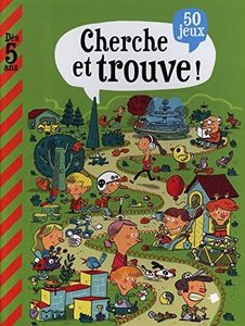 Mon grand livre de jeux: Cherche et trouve - Dès 5 ans