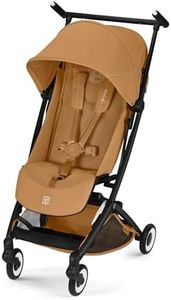 CYBEX Gold LIBELLE Pushchair, Cabin-Sized, from Approx. 6 Months to Approx. 4 Years (max. 22 kg), Ultra-Lightweight (just 6 kg), one-Hand Harness System, Cinnamon Yellow