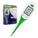 Carent Waterproof Flexible Tip Digital Thermometer for Body Fever Kids Adults & Babies Thermometer-4326 | CE & US FDA Certified