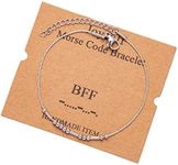 JoycuFF BFF Morse Code Bracelets fo