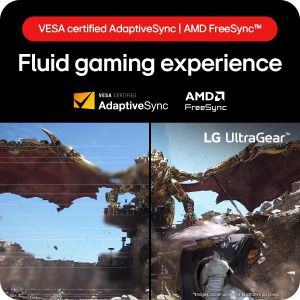 LG UltraGear 27" Curved Gaming Monitor – 1440p, 180Hz, 1ms, VA, FreeSync