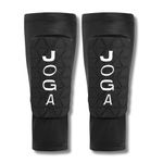 JOGA Shin Pad Sleeves| Ultra-Lightweight Football Shin Pads with Built-In Sleeve | Non Slip Shin Guards with Impact-Hardening Foam | Breathable Shin Pad Sock for Training & Matches