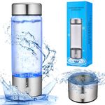 YHANNI Portable Hydrogen Water Bottle Generator: Quick Electrolysis for On-The-Go Use, Ideal for Travel, Exercise, and Gifting