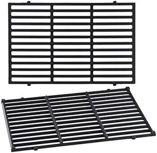 7524 Genesis 300 Series Grates Replacement Parts for Weber Grill Grates Genesis E-310 E-320 E-330 S-310 S-320 S-330 EP-310 EP-320 EP-330 Weber Genesis Grill Parts 2 PCS Cast Iron Grid 19.5 x 25.8 Inch