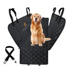 Dog Car Seat Covers for Back Seat Non-Slip Design - Waterproof Scratchproof Heavy Duty Dog Car Hammock for Backseat - Protects from Dirt, Pet Hair (Hammock)