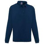 Russell Europe Mens Heavy Duty Collar Sweatshirt (L) (French Navy)