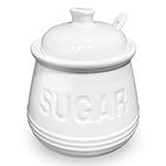 NAXIHOPT Sugar Bowl with Lid and Sp