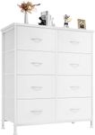 DUMOS Dresser for Bedroom with 8 Fa