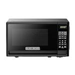 BLACK+DECKER Countertop 0.7 Cu. Ft. 700 Watts Compact Microwave Oven with LED Lighting, Child Lock