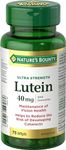 Nature's Bounty Ultra Strength Lutein 40mg with Zeaxanthin, Eye Health Supplements, Support Vision Health, 75 Softgels