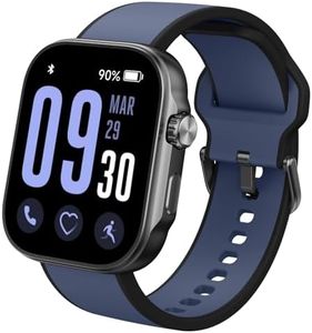 Smart Watch for Men/Women,1.99" Bluetooth Call Smartwatches,AI Voice Control 100+ Sports Fitness Tracker,100+DIY Dails 3ATM Waterproof Watch,Heart Rate/Sleep/SpO2 Monitor Compatible for iOS/Android