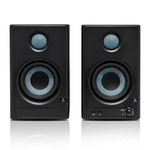 Audio Array AM-S1 BT v5.3 |Professional 4" Studio Monitors Speaker Pair| 60W Class D Amplification,Woven Composite Woofer,1" Silk-Dome Tweeter,EQ Controls|Music/Monitor Mode, Aux, HDMI, USBC, TRS, RCA
